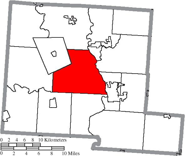 Locator map of Jackson