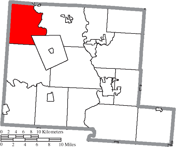 Locator map of Darby
