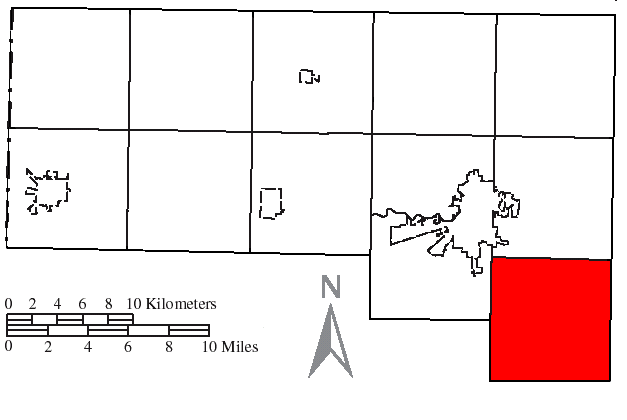Locator map of Highland