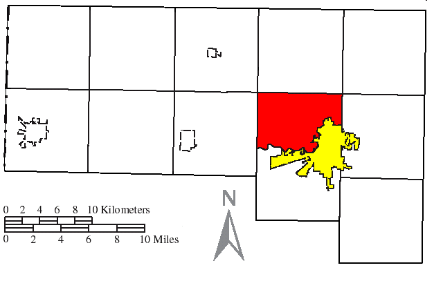 Locator map of Noble