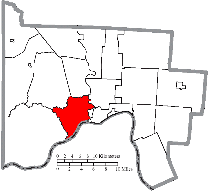 Locator map of Washington