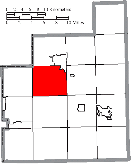 Locator map of Munson