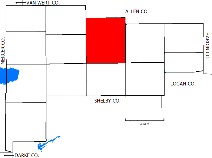 Locator map of Duchouquet