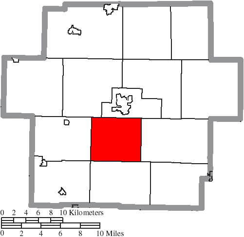 Locator map of Union