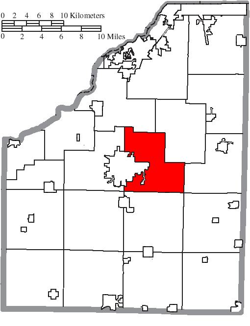 Locator map of Center