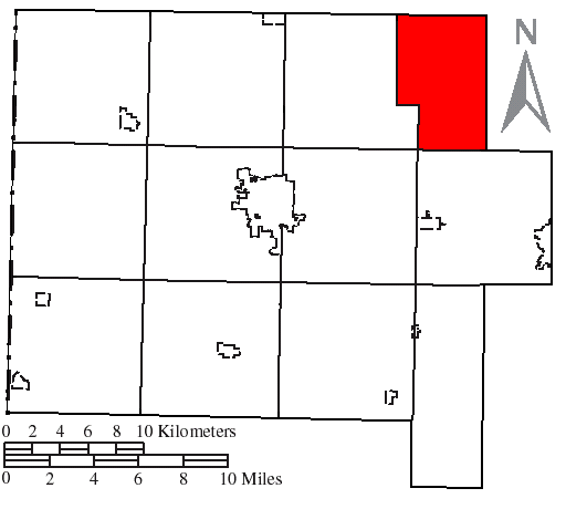 Locator map of Jackson