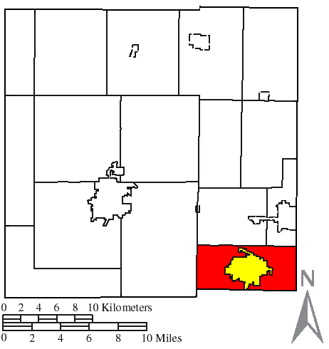 Locator map of Polk