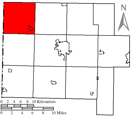 Locator map of Tully