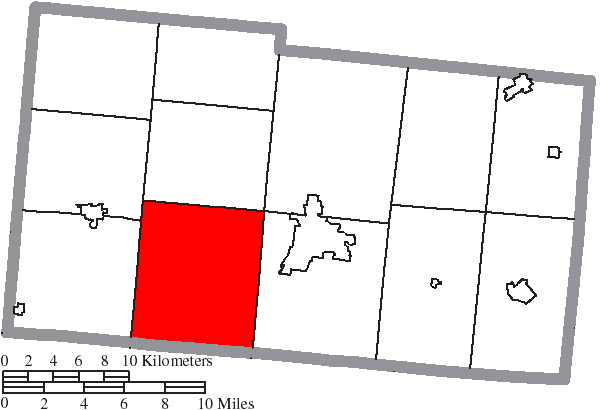 Locator map of Mad River