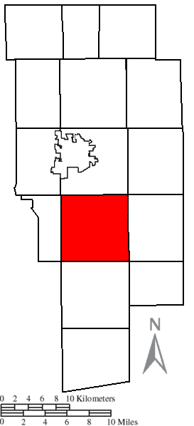 Locator map of Vermillion