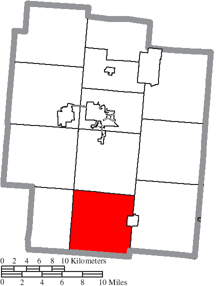 Locator map of Jefferson