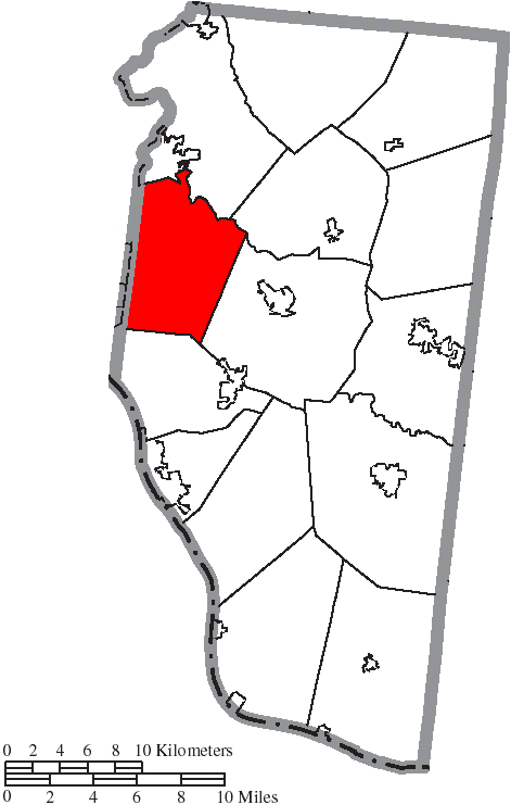 Locator map of Union