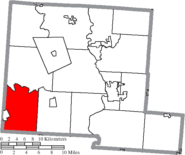 Locator map of Perry