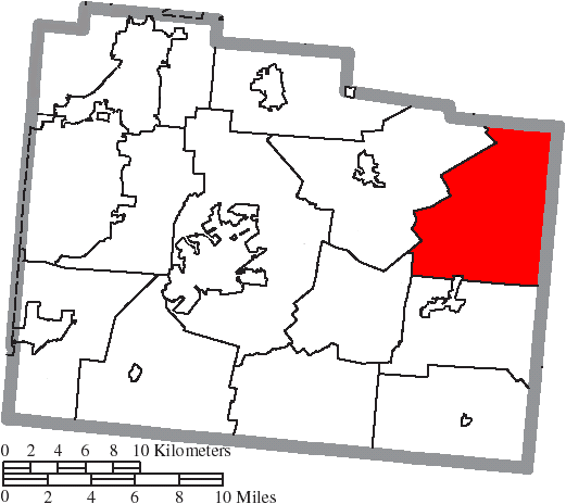 Locator map of Ross