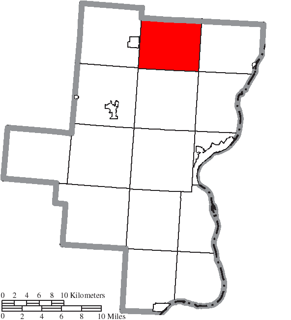 Locator map of Morgan