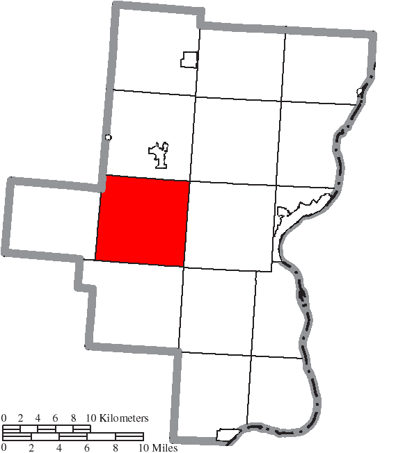Locator map of Perry