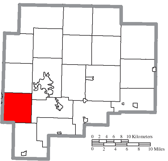 Locator map of Westland