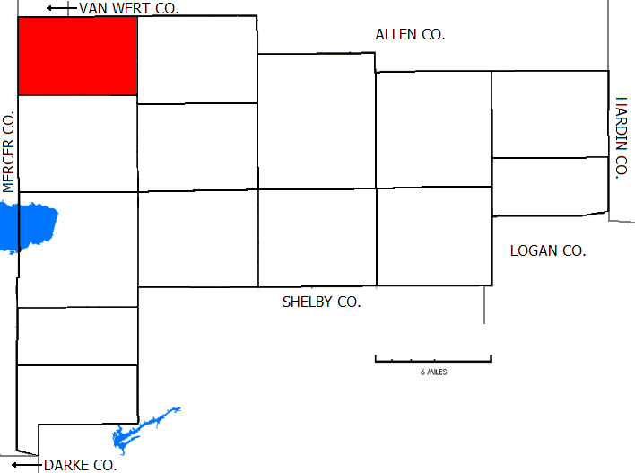 Locator map of Salem