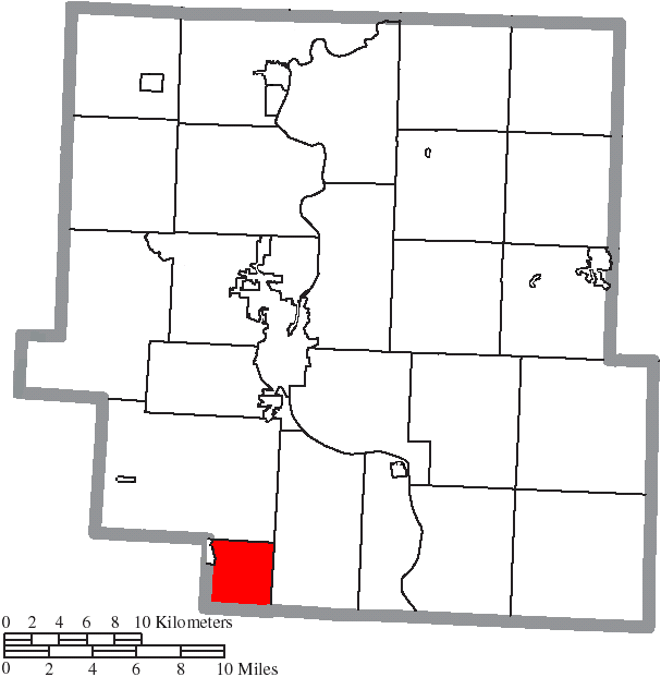 Locator map of Clay
