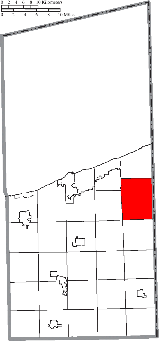 Locator map of Monroe