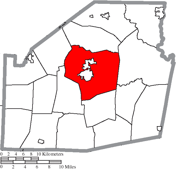 Locator map of Liberty