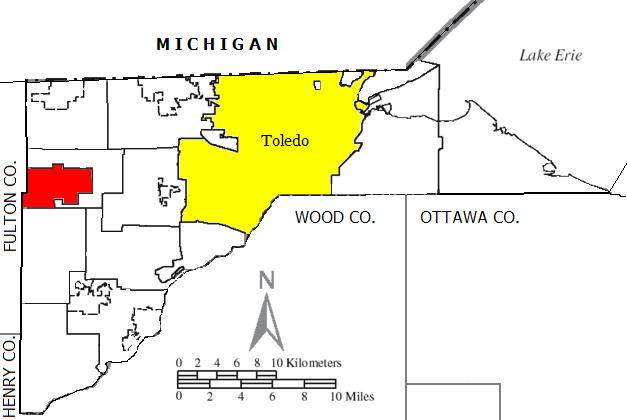 Locator map of Harding