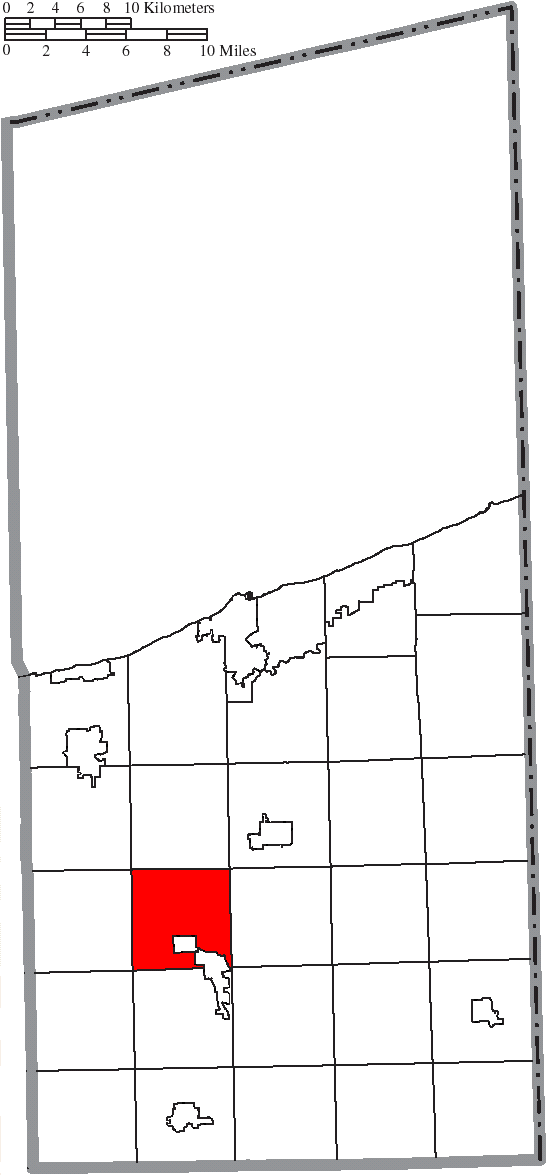 Locator map of Morgan