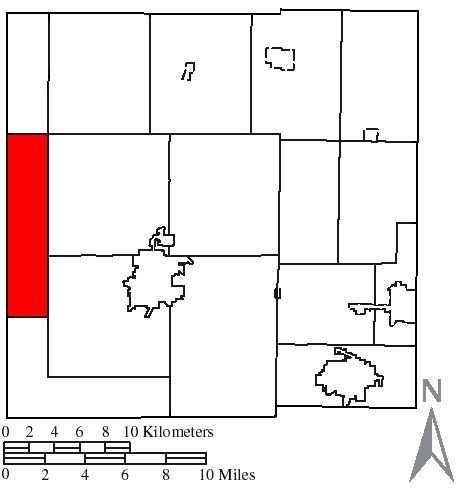 Locator map of Tod