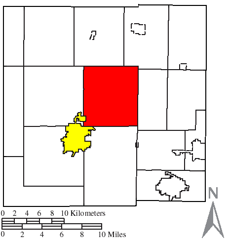 Locator map of Liberty