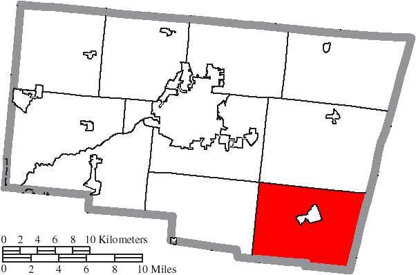 Locator map of Madison
