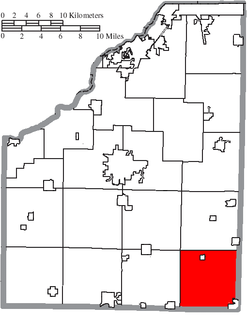 Locator map of Perry