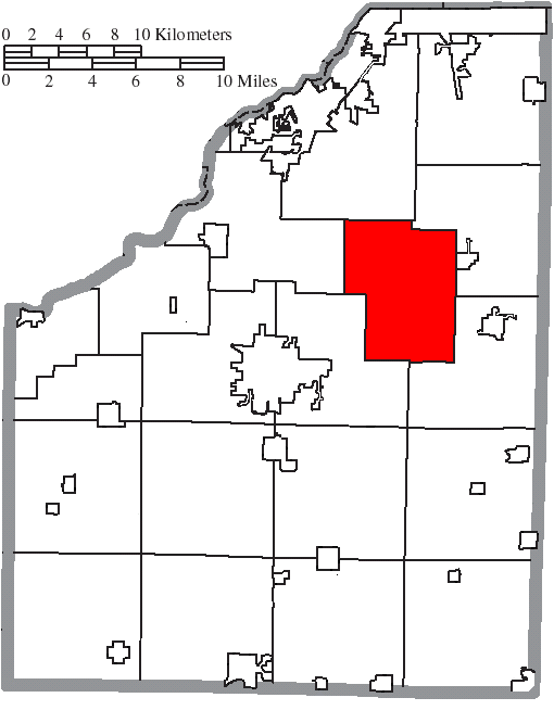 Locator map of Webster