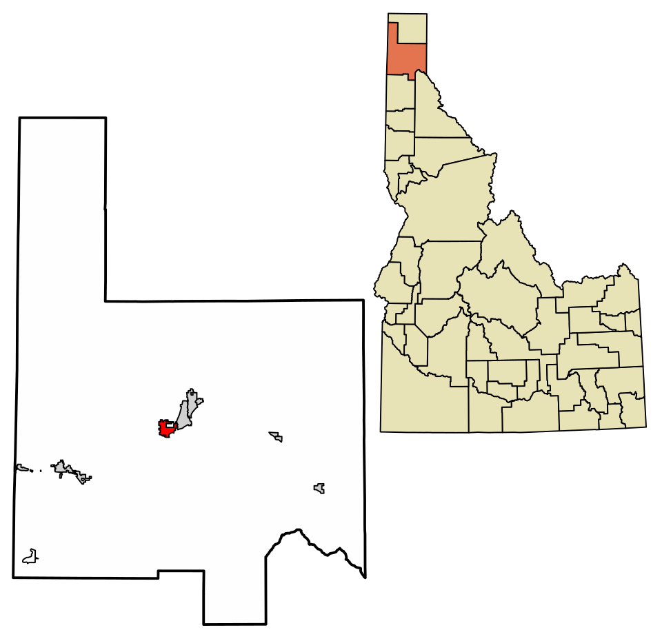 Locator map of Dover