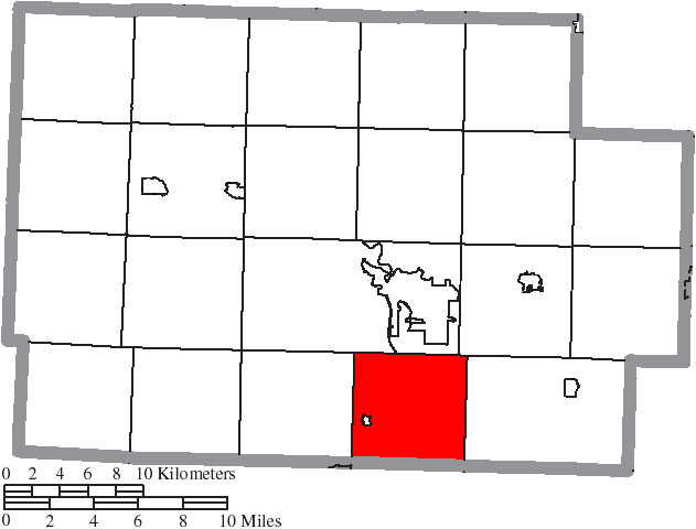 Locator map of Franklin