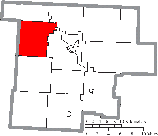 Locator map of Deerfield