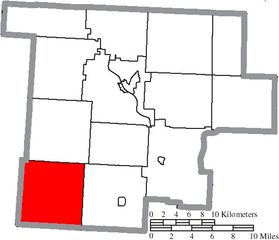 Locator map of Homer
