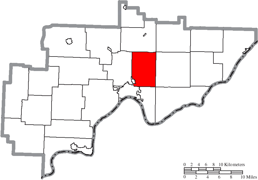 Locator map of Fearing