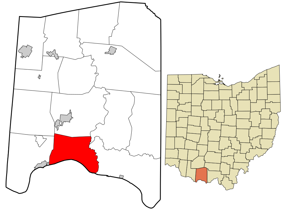 Locator map of Monroe