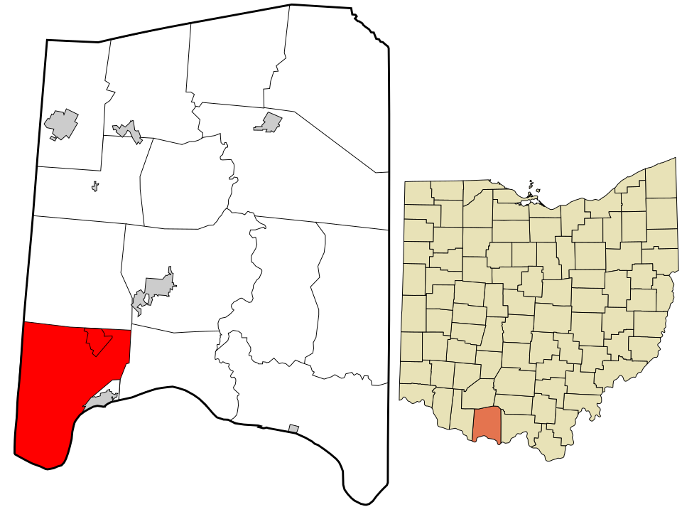 Locator map of Sprigg