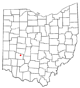 Locator map of Cedarville