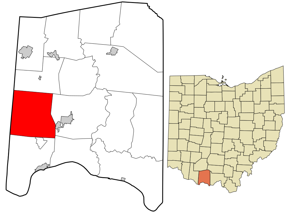 Locator map of Liberty