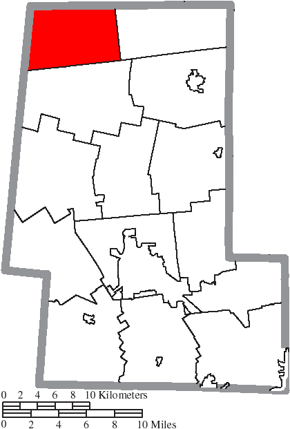 Locator map of Washington