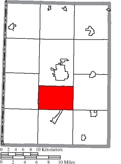 Locator map of Gasper