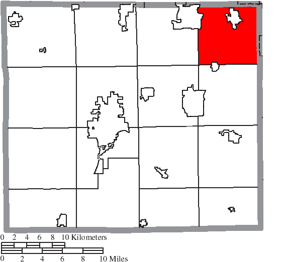 Locator map of Chippewa