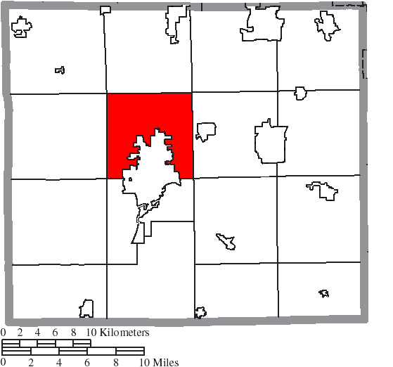 Locator map of Wayne