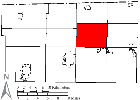 Locator map of Pike