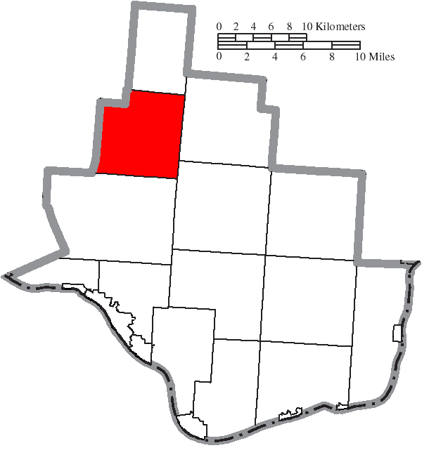 Locator map of Decatur