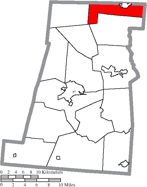 Locator map of Darby