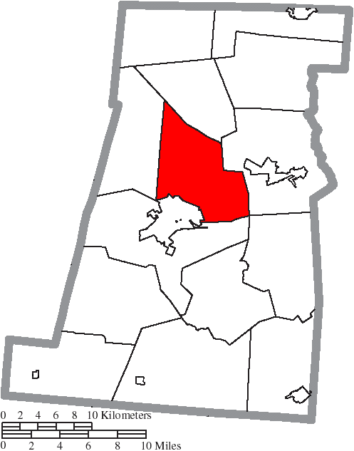 Locator map of Deer Creek