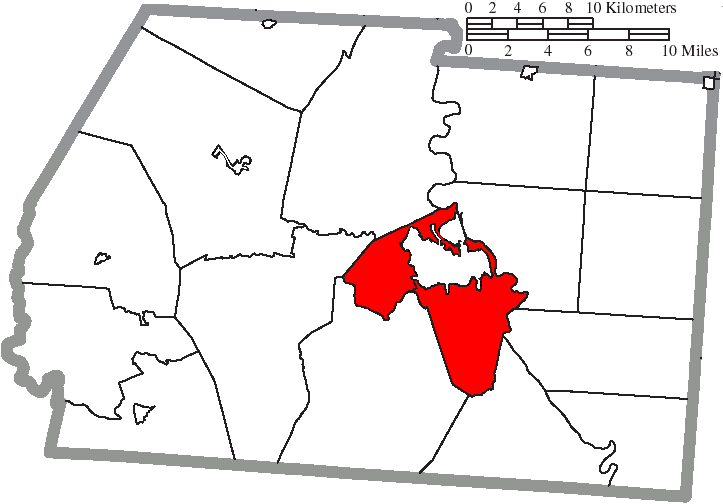 Locator map of Scioto
